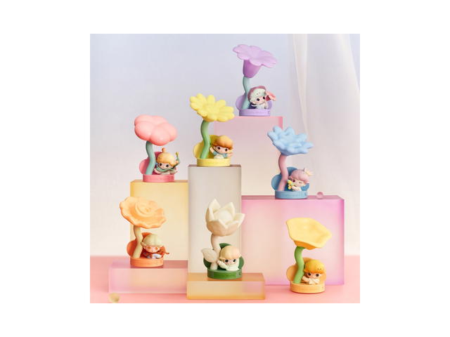 Pop Mart (เช็คการ์ด) Pop Mart Caught By Spring DIMOO Moments in Bloom Series Sensor activated Nightlight Blind Box - view 3