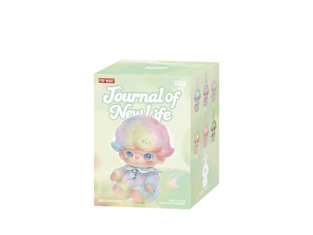 Pop Mart (เช็คการ์ด) Pop Mart Curiosity Dimoo Journal Of New Life Series-Vinyl Plush Pendant Blind Box - view 2