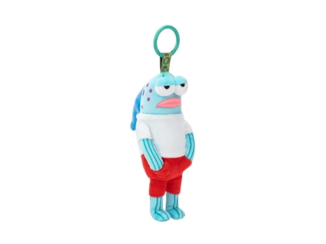 Pop Mart (เช็คการ์ด) Pop Mart Cool Fish Bikini Bottom Buddies - Whimsical Plush Multicolor