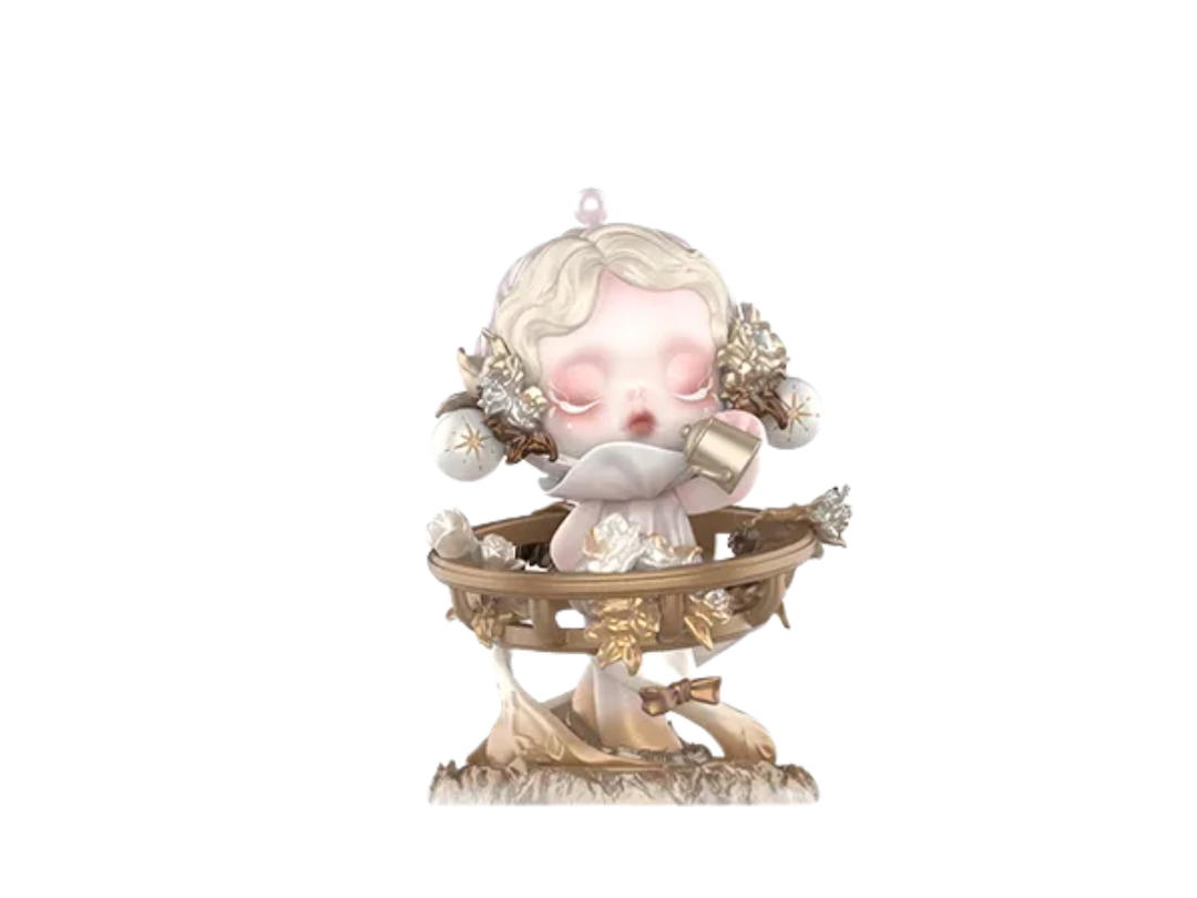 Pop Mart (เช็คการ์ด) Pop Mart Chronos' Gardener (Secret Edition) Skullpanda Petals In Four Acts Series Figures