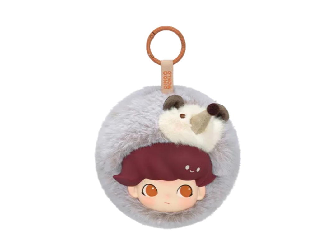 Pop Mart (เช็คการ์ด) Pop Mart Cherry Hoglet DIMOO The Secret Theatre Club Series Earphone Case Blind Box