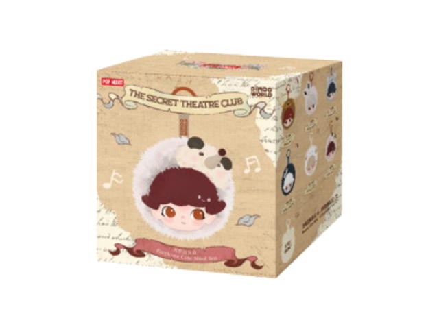 Pop Mart (เช็คการ์ด) Pop Mart Cherry Hoglet DIMOO The Secret Theatre Club Series Earphone Case Blind Box - view 2