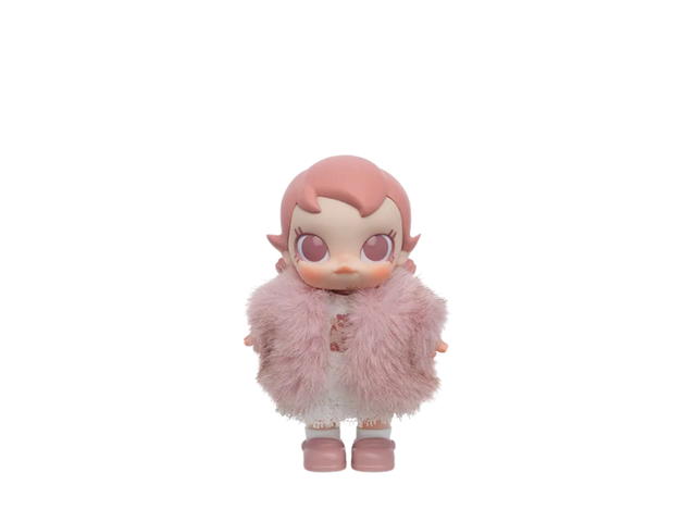 Pop Mart (เช็คการ์ด) Pop Mart Cute Rosy Cheek Baby Molly Winter Fit Check Series-Vinyl Plush Pendant Blind Box - view 1