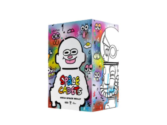 Pop Mart (เช็คการ์ด) Pop Mart Cash (Secret Edition)  Mega Space Molly 400% Jon Burgerman Space Cadets Series Multicolor - view 2