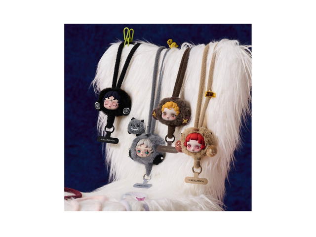 Pop Mart (เช็คการ์ด) Pop Mart Chomp Skullpanda You Found Me！ Series Phone Lanyard - view 3