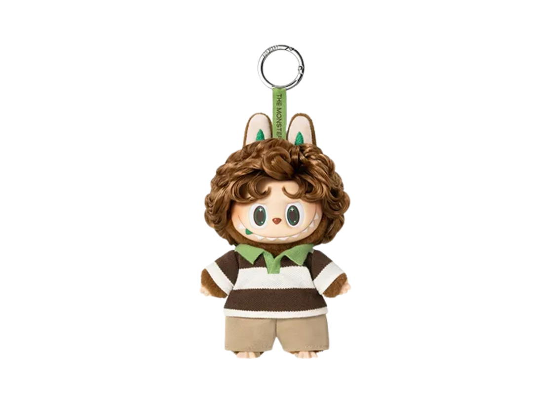 Pop Mart (เช็คการ์ด) Pop Mart Coastal Vibes THE MONSTERS Hair Salon Series Vinyl Plush Pendant Blind Box