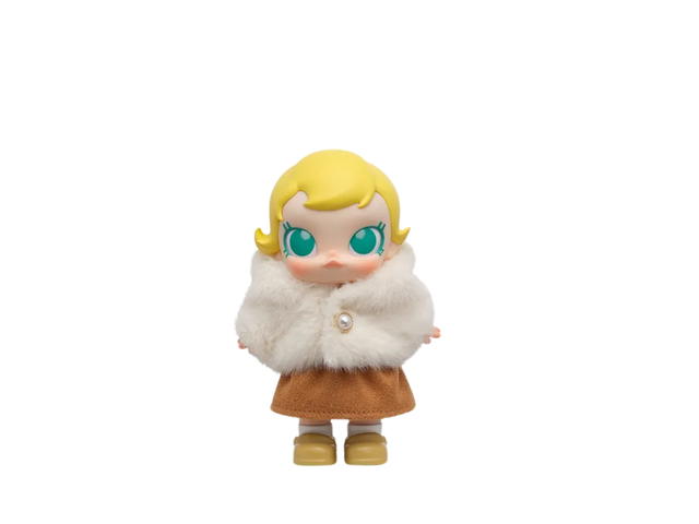 Pop Mart (เช็คการ์ด) Pop Mart Cold Wind Blows Baby Molly Winter Fit Check Series-Vinyl Plush Pendant Blind Box - view 1