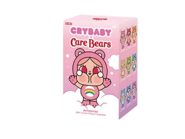 Pop Mart (เช็คการ์ด) Pop Mart CRYBABY X Bedtime Bear Crybaby X Care Bears Series - Vinyl Plush Pendant Blind Box - view 2