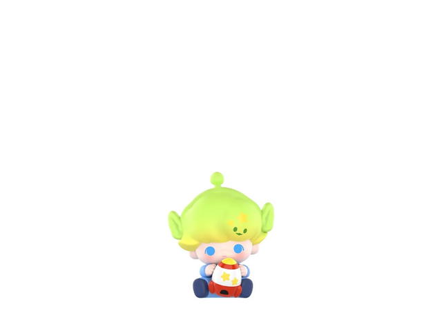 Pop Mart (เช็คการ์ด) Pop Mart DIMOO as Alien Pop Bean Dimoo World × PIXAR Series - view 1