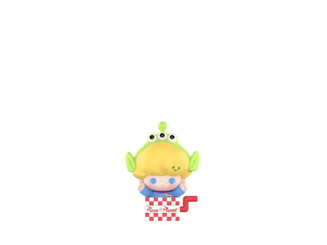 Pop Mart (เช็คการ์ด) Pop Mart DIMOO as Alien (Special Ver.) Pop Bean Dimoo World × PIXAR Series