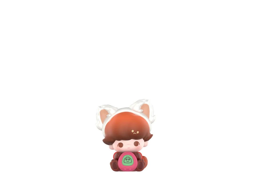 Pop Mart (เช็คการ์ด) Pop Mart DIMOO as Red Panda Mei Pop Bean Dimoo World × PIXAR Series
