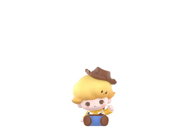 Pop Mart (เช็คการ์ด) Pop Mart DIMOO as Woody Pop Bean Dimoo World × PIXAR Series - view 1