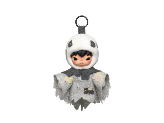 Pop Mart (เช็คการ์ด) Pop Mart Drifting By Hirono After Dark Series Plush Doll Pendant - view 1
