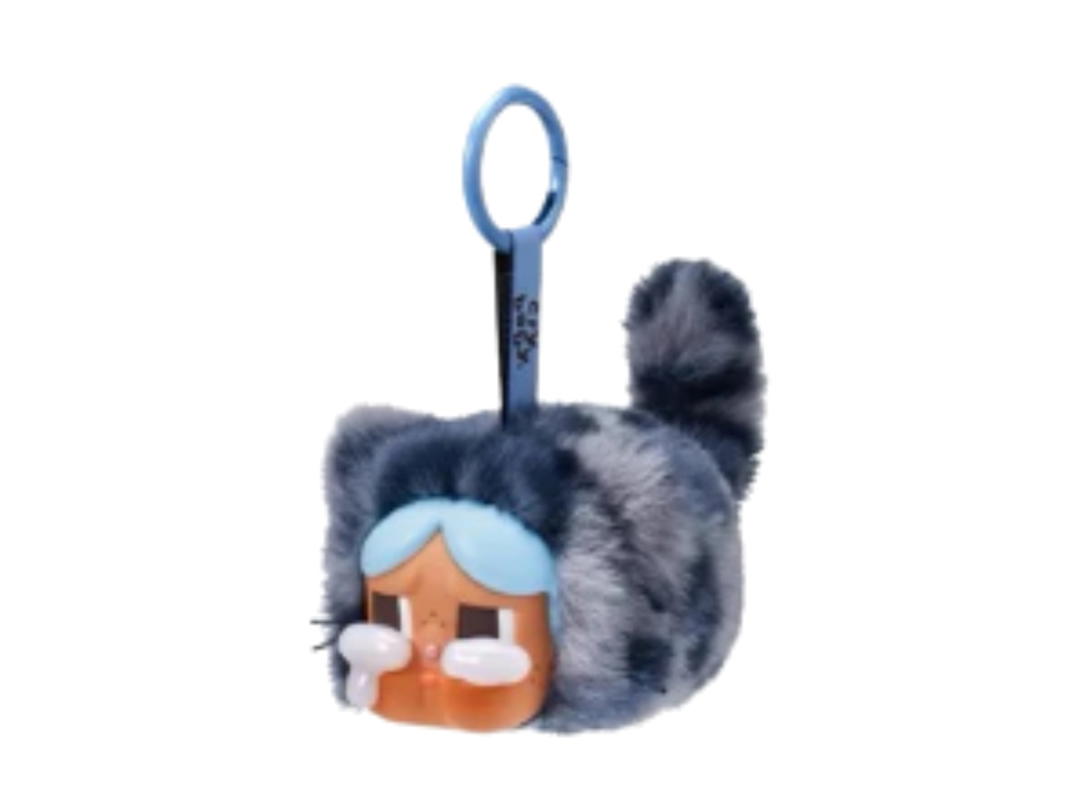 Pop Mart (เช็คการ์ด) Pop Mart Denim Cutie (Crybaby Wild But Cutie Series Vinyl Plush Pendant Blind Box)