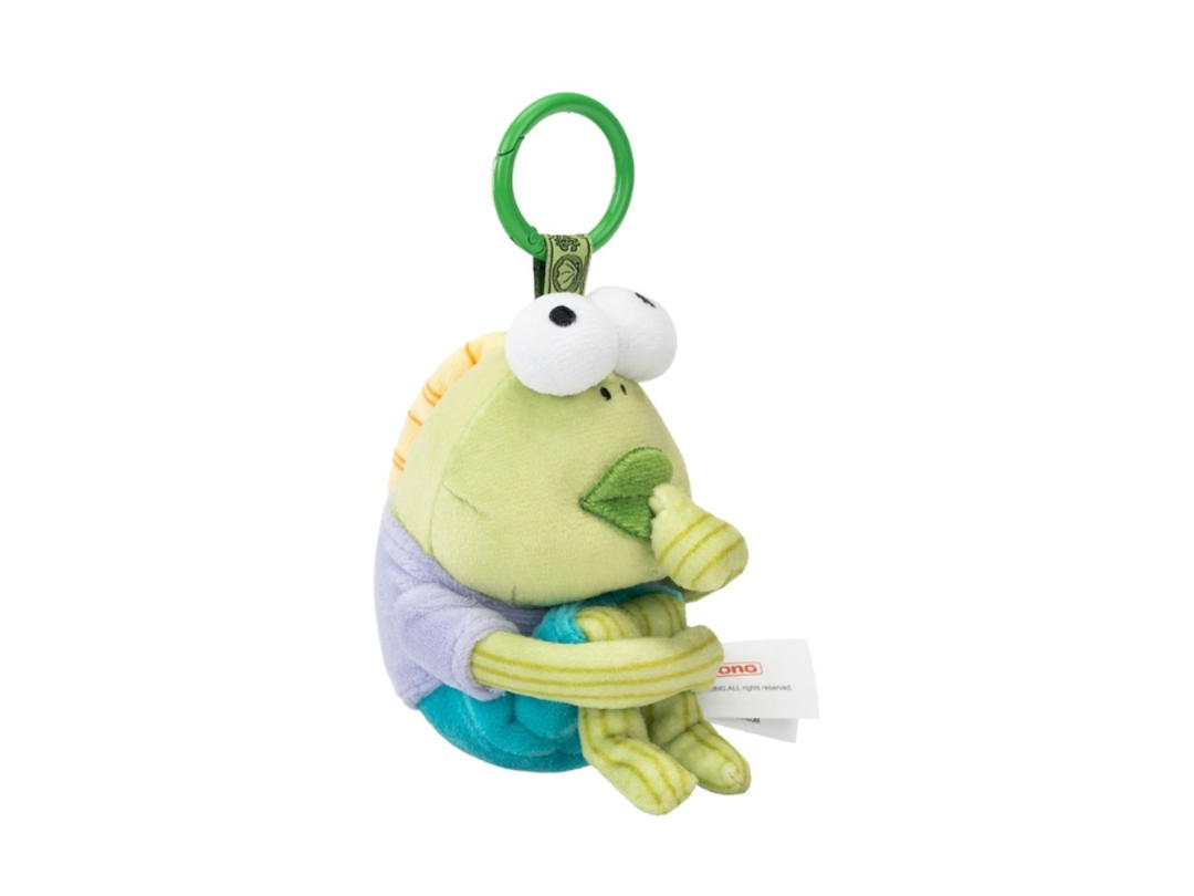 Pop Mart (เช็คการ์ด) Pop Mart Depey Fish Bikini Bottom Buddies - Whimsical Plush Multicolor