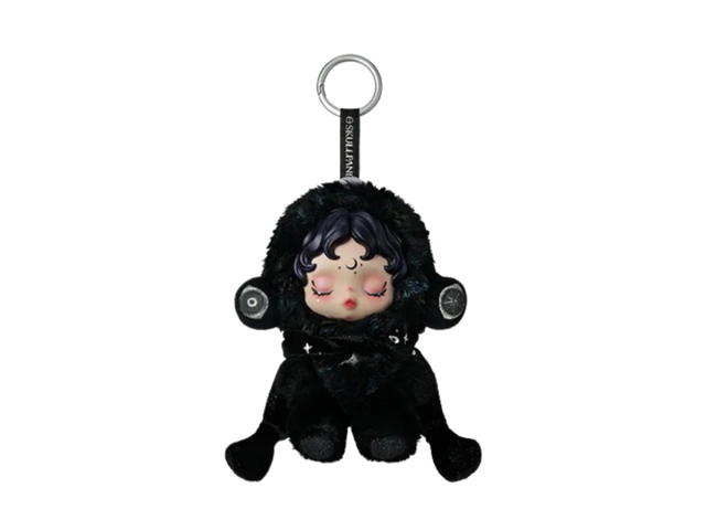 Pop Mart (เช็คการ์ด) Pop Mart Darkness Skullpanda You Found Me! Series Plush Doll Pendant - view 1