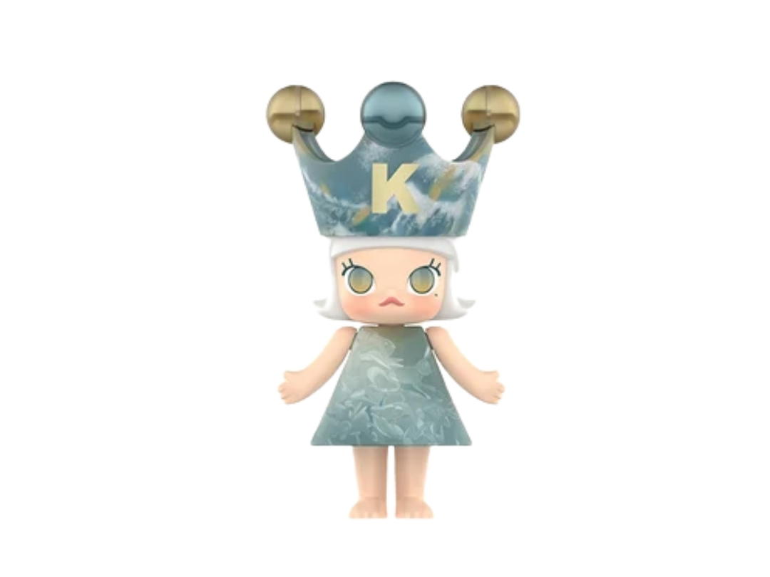 Pop Mart (เช็คการ์ด) Pop Mart DIDI-TO LOVE Mega Royal Molly Series 1