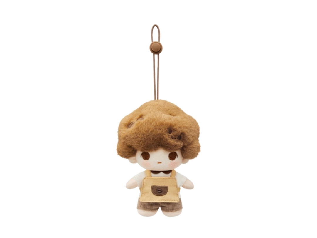 Pop Mart (เช็คการ์ด) Pop Mart Dimoo Taster Pop Bean Coffee Factory Series-Plush Pendant