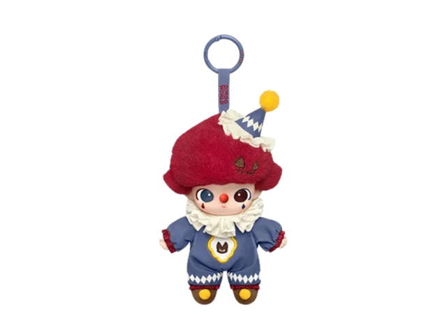 Pop Mart (เช็คการ์ด) Pop Mart Flame Clown Why So Serious Series-vinyl Plush Pendant Blind Box - view 1