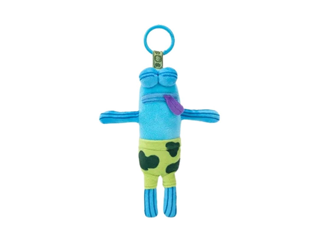 Pop Mart (เช็คการ์ด) Pop Mart Flat Fish Bikini Bottom Buddies - Whimsical Plush Multicolor