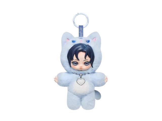 Pop Mart (เช็คการ์ด) Pop Mart Fluffy Karangi Karina Ver. aespa Fluffy Club Series Vinyl Plush Doll Pendant - view 1