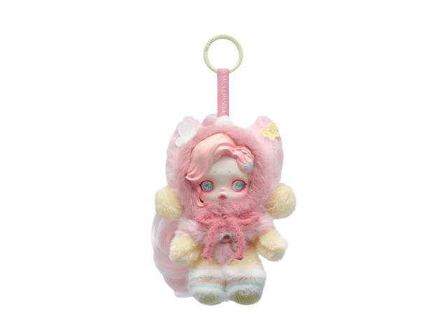 Pop Mart (เช็คการ์ด) Pop Mart Fluttershy Skullpanda × My Little Pony Series Plush Doll Pendant - view 1