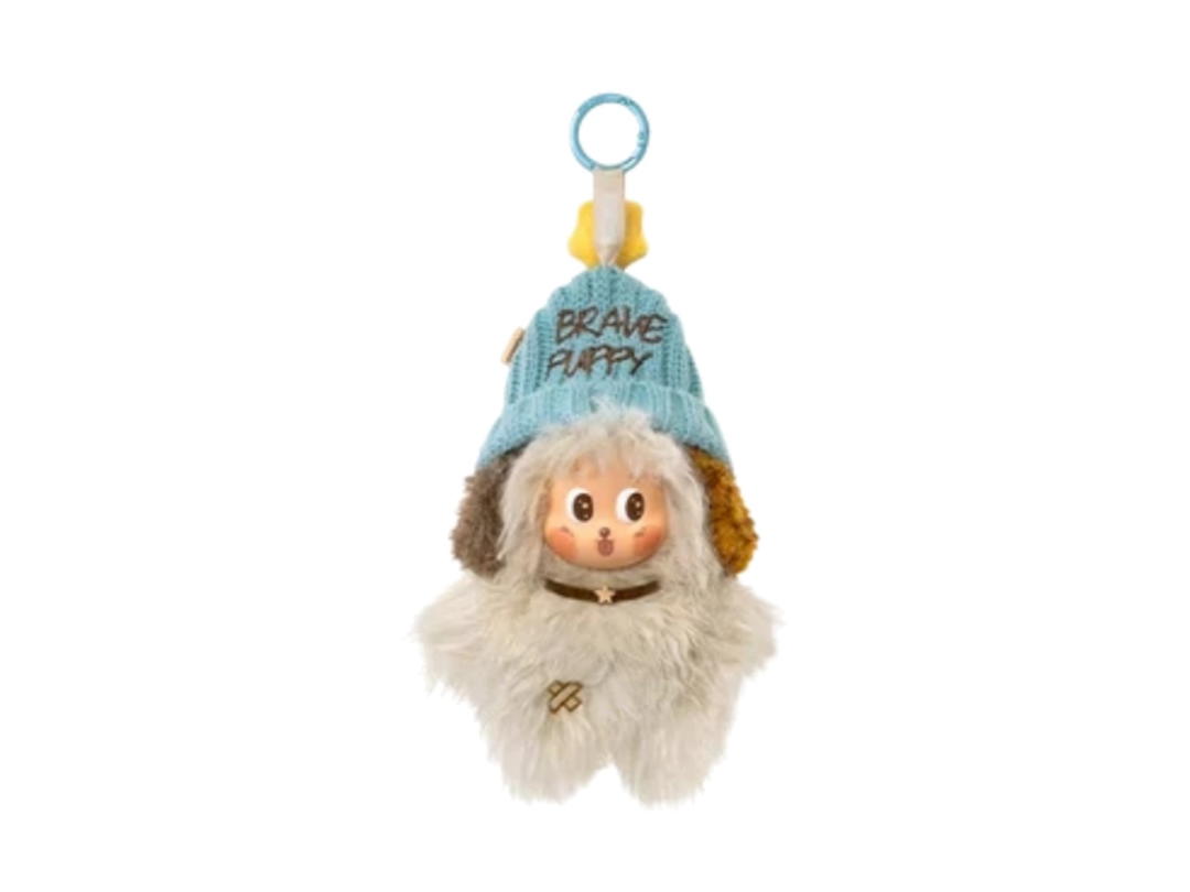 Pop Mart (เช็คการ์ด) Pop Mart Faithful Puppy Twinkle Twinkle Farm Tales Series-Vinyl Plush Pendant Blind Box