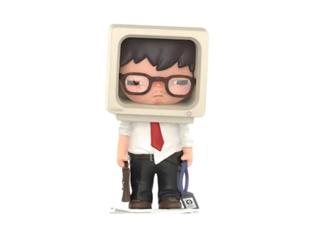 Pop Mart (เช็คการ์ด) Pop Mart Full-time Hirono Tamed Wildgrass Series Figures