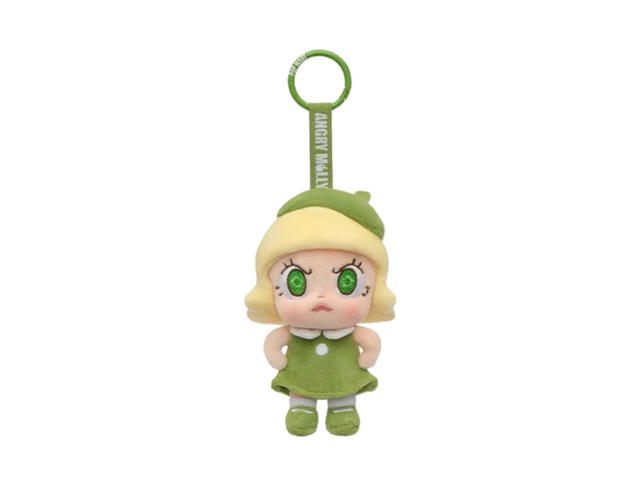Pop Mart (เช็คการ์ด) Pop Mart Green Fire Angry Molly Angry Energy Series Plush Pendant - view 1