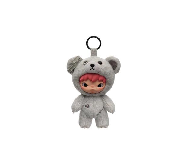 Pop Mart (เช็คการ์ด) Pop Mart Grey Gravel Hirono Road Journal Series-Plush Doll Pendant Blind Box - view 1