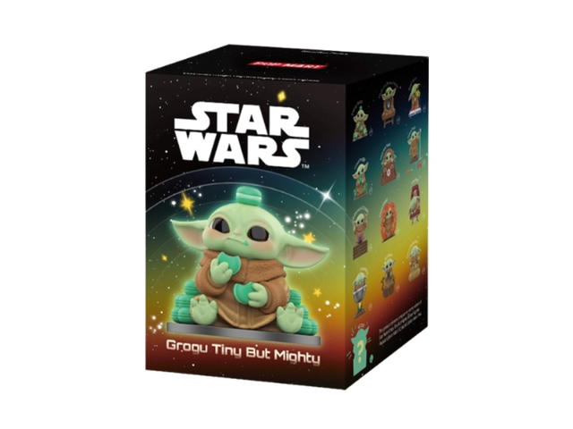 Pop Mart (เช็คการ์ด) Pop Mart Hide and Seek Star Wars Grogu Tiny But Mighty Series Figures - view 2