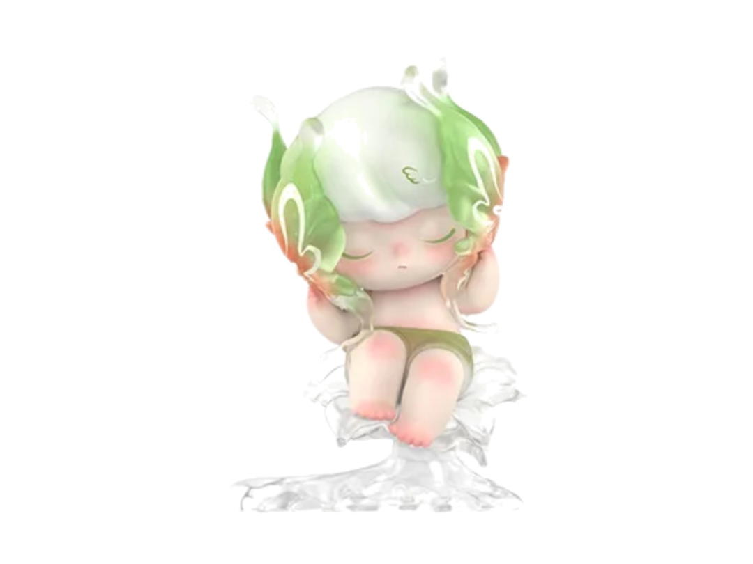 Pop Mart (เช็คการ์ด) Pop Mart Hearing Dimoo Shapes In Nature Series Figures