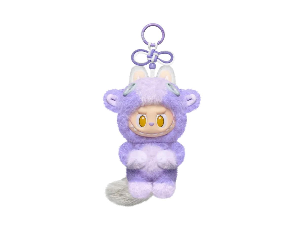Pop Mart (เช็คการ์ด) Pop Mart Happy Family Have A Good Run Series Plush Pendant Blind Box