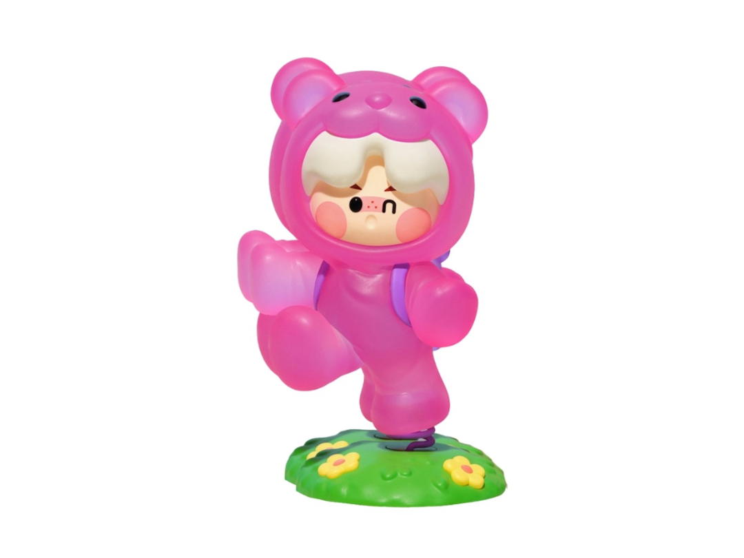Pop Mart (เช็คการ์ด) Pop Mart Happy Gummy Bear Pino Jelly Sweet Like Me Series Figures