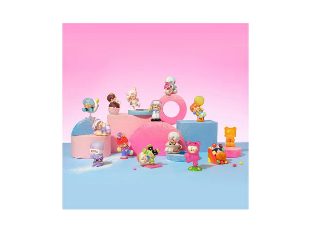 Pop Mart (เช็คการ์ด) Pop Mart Happy Gummy Bear Pino Jelly Sweet Like Me Series Figures - view 3