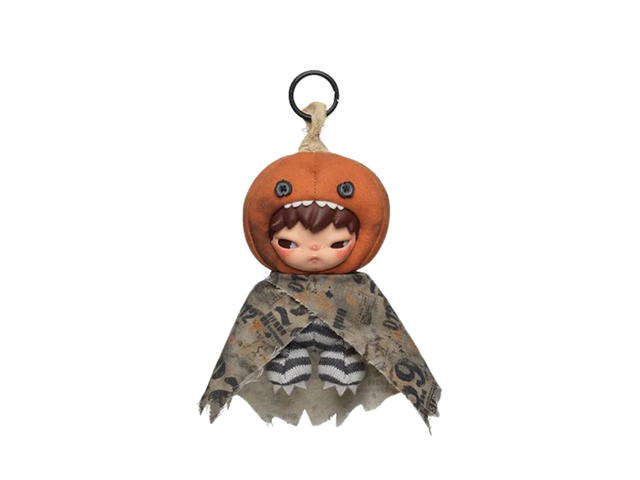 Pop Mart (เช็คการ์ด) Pop Mart Hollow Hirono After Dark Series Plush Doll Pendant - view 1