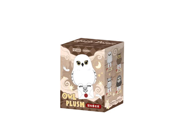 Pop Mart (เช็คการ์ด) Pop Mart Hedwig Harry Potter Owl Furry Pendant - view 2