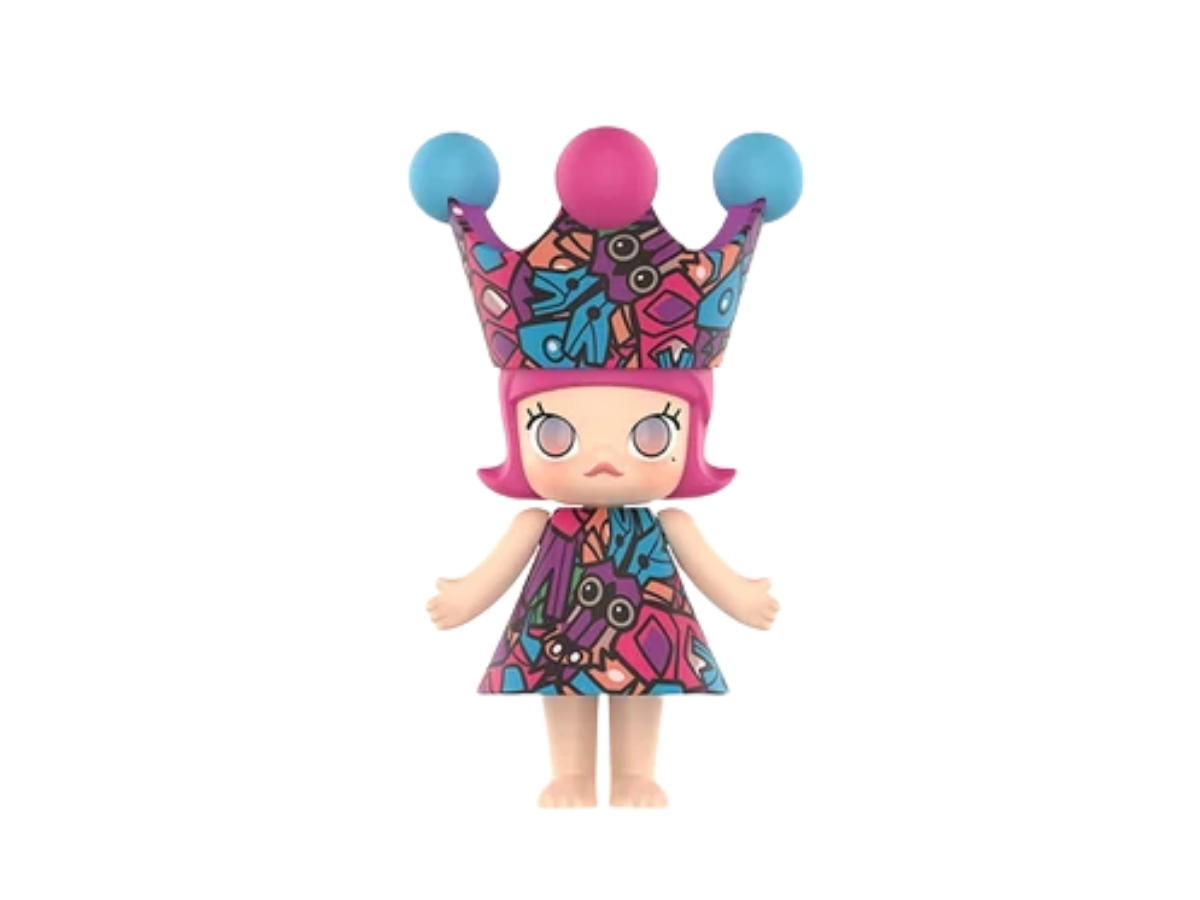 Buy (เช็คการ์ด) Pop Mart HAN MEILIN Mega Royal Molly Series 1 at Sasom – Authentic and Ready to Ship