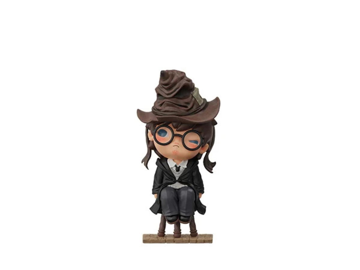 Pop Mart (เช็คการ์ด) Pop Mart Harry Potter and The Sorting Hat Hirono × Harry Potter Series Figures