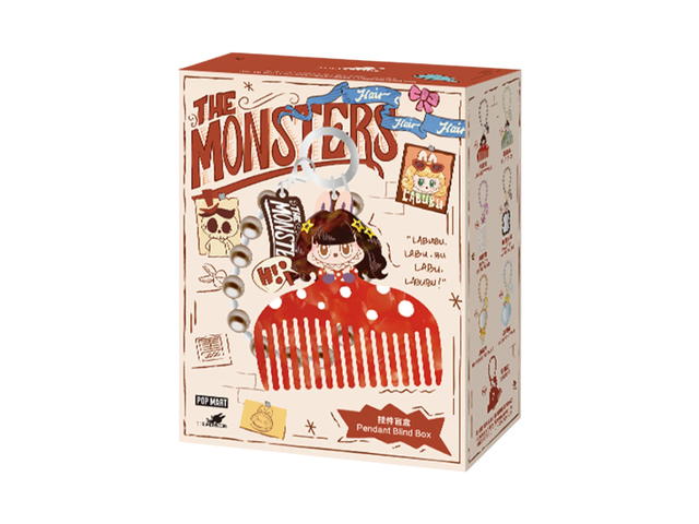 Pop Mart (เช็คการ์ด) Pop Mart High Ponytail The Monsters Hair Salon Series Pendant Blind Box - view 2