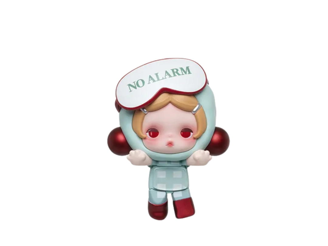 Pop Mart (เช็คการ์ด) Pop Mart Hit Snooze POP ATTACH SKULLPANDA Off Mode Series