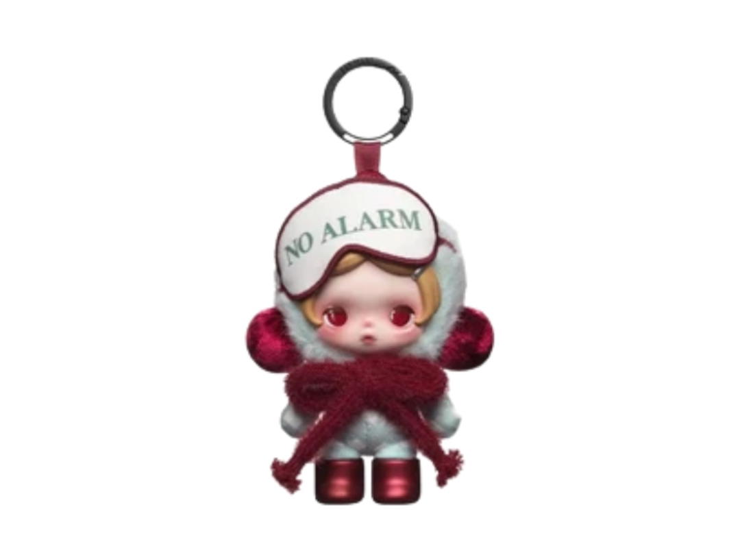 Pop Mart (เช็คการ์ด) Pop Mart Hit Snooze Skullpanda Off Mode Series Plush Doll Pendant