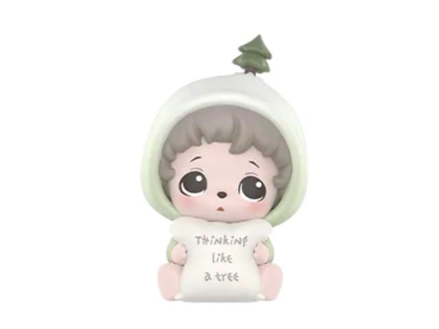 Pop Mart (เช็คการ์ด) Pop Mart Inosoul Be A Pine Pop Bean Going Outing With Me Series Multicolor - view 1