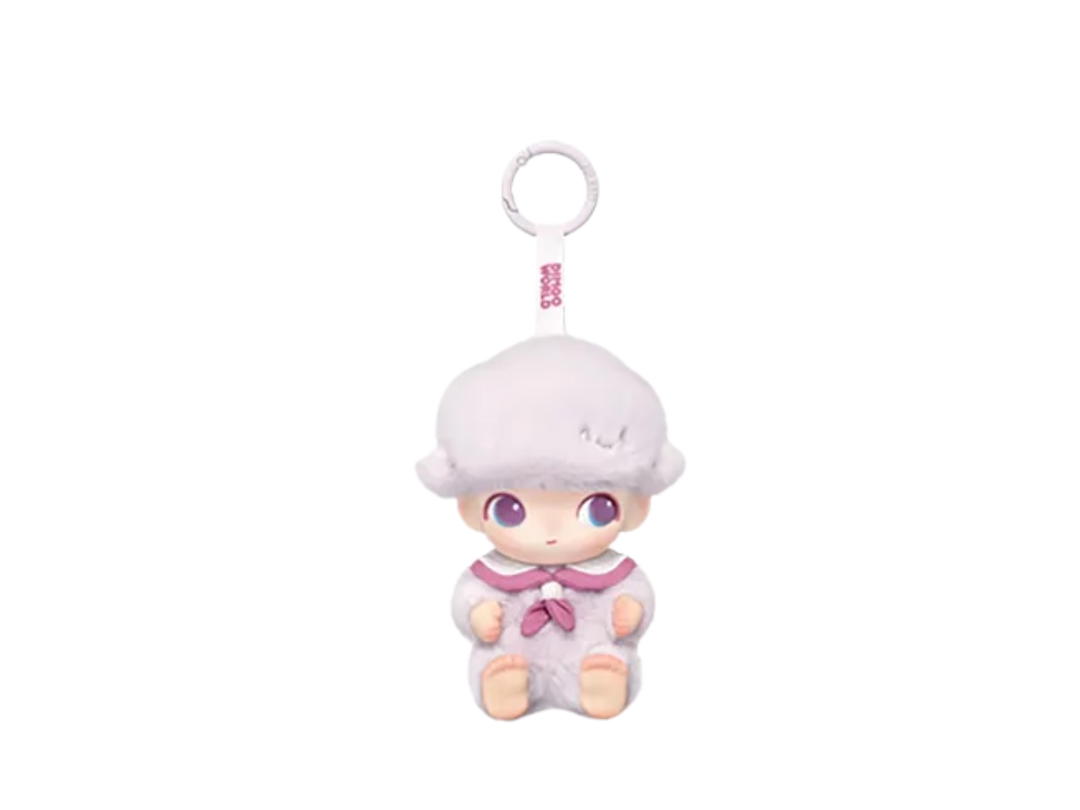 Pop Mart (เช็คการ์ด) Pop Mart Innocence Dimoo Journal Of New Life Series-Vinyl Plush Pendant Blind Box