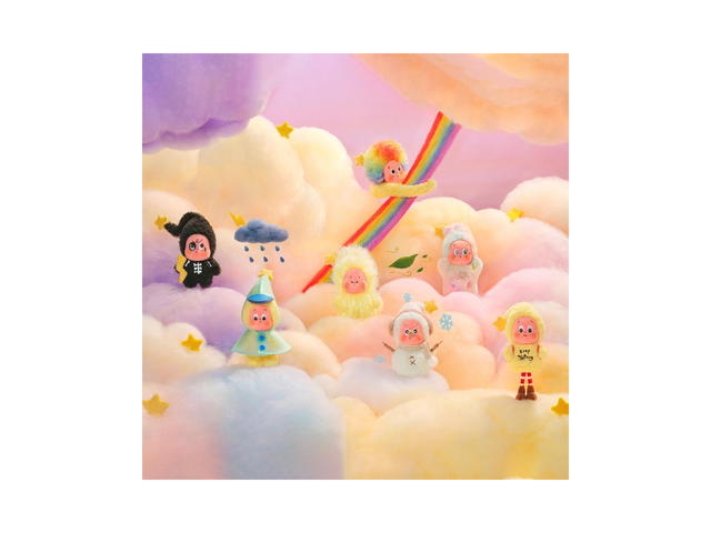 Pop Mart (เช็คการ์ด) Pop Mart Keep Shining Twinkle Twinkle Sweet Dreams Forecast Series-Plush Pendant Blind Box - view 3