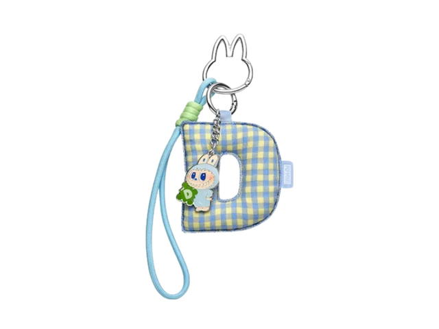Pop Mart (เช็คการ์ด) Pop Mart Labubu D The Monsters Pin For Love Series- Letter Pendant Blind Box (A-M) - view 1