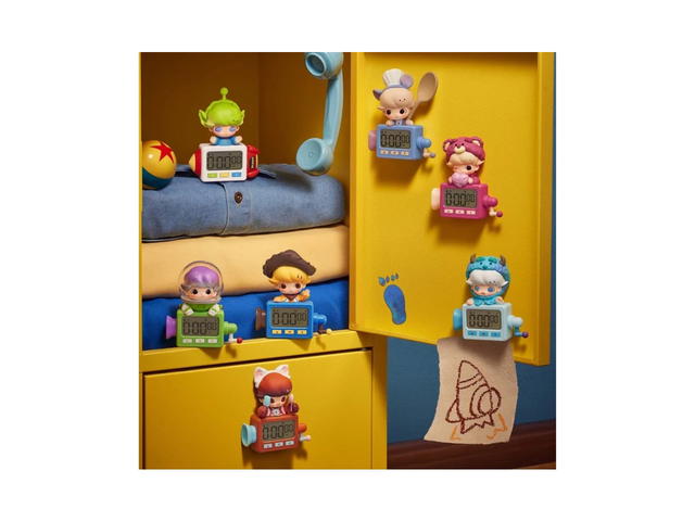 Pop Mart (เช็คการ์ด) Pop Mart Lotso Dimoo World X Pixar Series-Timer Fridge Magnet Blind Box - view 3