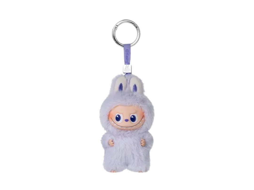 Pop Mart (เช็คการ์ด) Pop Mart Labubu E The Monster Pin For Love Series - Vinyl Plush Pendant Blind Box (A-M)