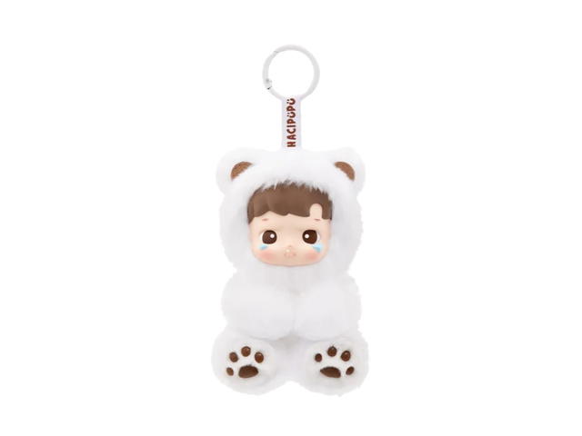 Pop Mart (เช็คการ์ด) Pop Mart Latte Flavor (Secret Edition) Hacipupu Gummy Bear Series-Vinyl Plush Pendant Blind Box Single Box - view 1