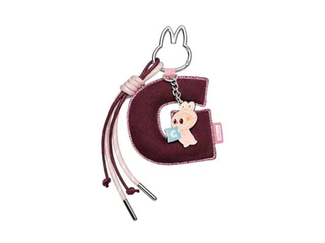 Pop Mart (เช็คการ์ด) Pop Mart Labubu G The Monsters Pin For Love Series- Letter Pendant Blind Box (A-M) - view 1